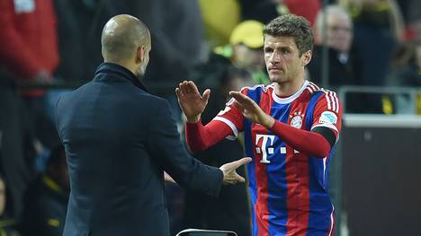 Thomas Müller gewann mit den Bayern in Dortmund