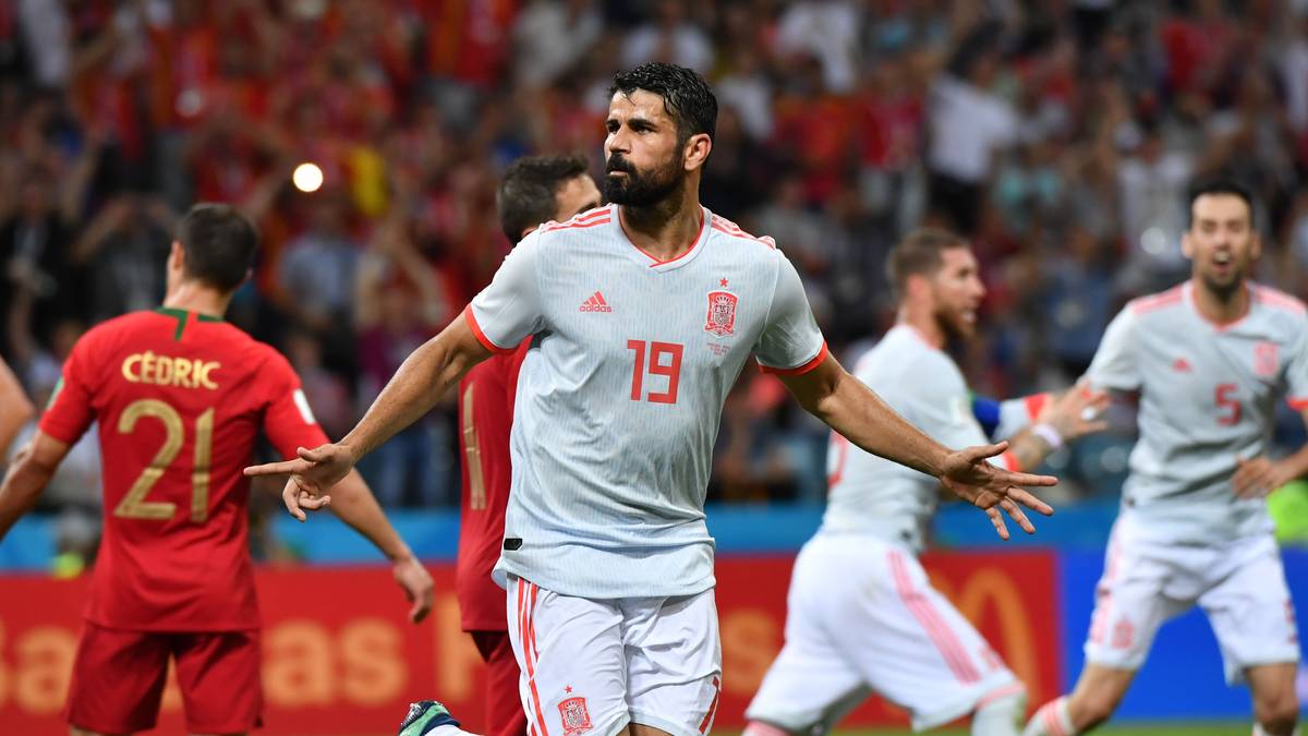 PLATZ 5: Diego Costa (Spanien) - 3 Tore