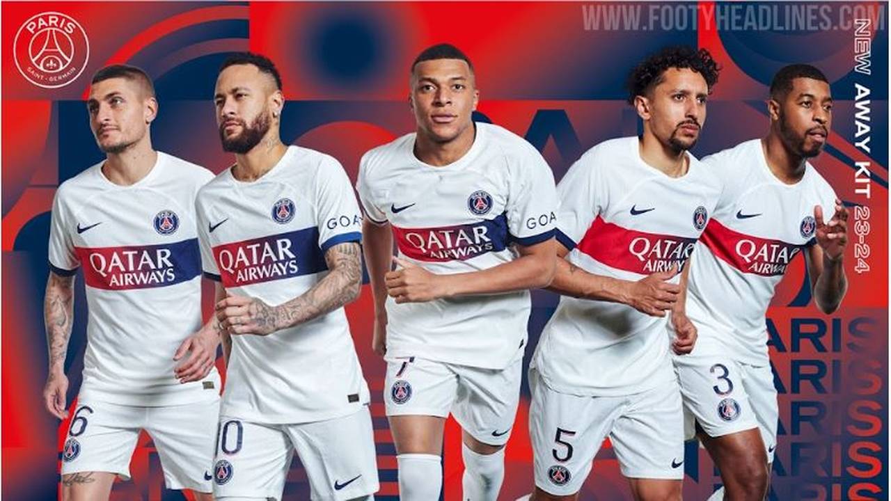 Paris St. Germain präsentiert ihr Auswärtstrikot für die Saison 2023/24