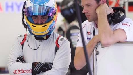 Plötzlich wieder Lehrling: Fernando Alonso würdigt seinen Lehrmeister Alexander Wurz