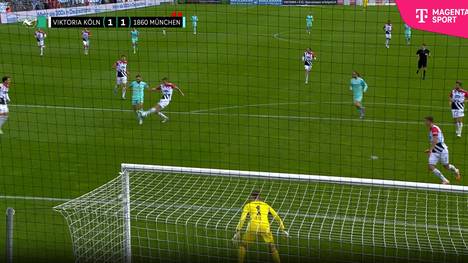 1860 München verliert bei Viktoria Köln nicht nur das Spiel, sondern auch zwei Spieler durch Platzverweise. Zwei weitere Rote Karten folgen nach dem Abpfiff.