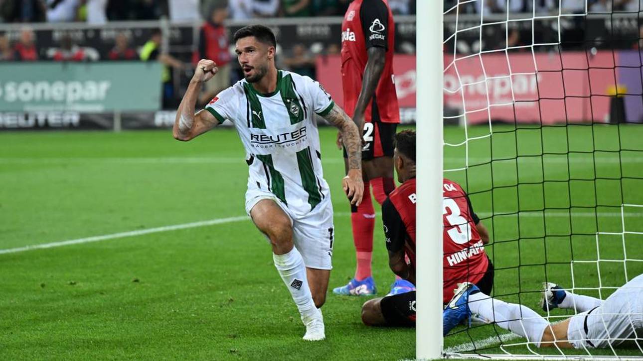 Tim Kleindienst überzeugte bei seinem Bundesliga-Debüt für Borussia Mönchengladbach