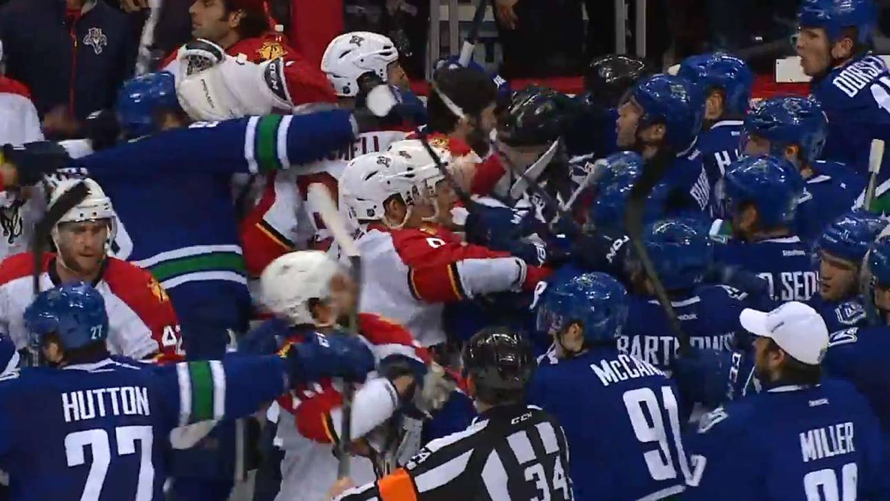 Panthers-Serie endet mit Schlägerei