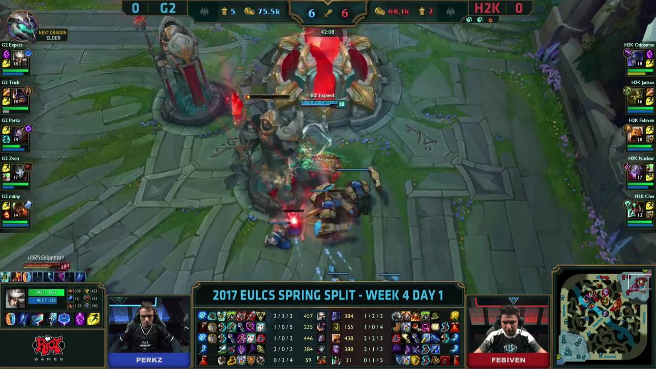 G2s Camille-Game in der Analyse