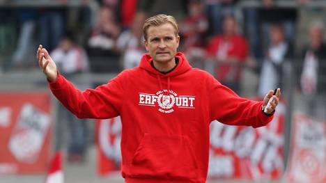 David Bergner trainierte zuletzt Rot-Weiß Erfurt 