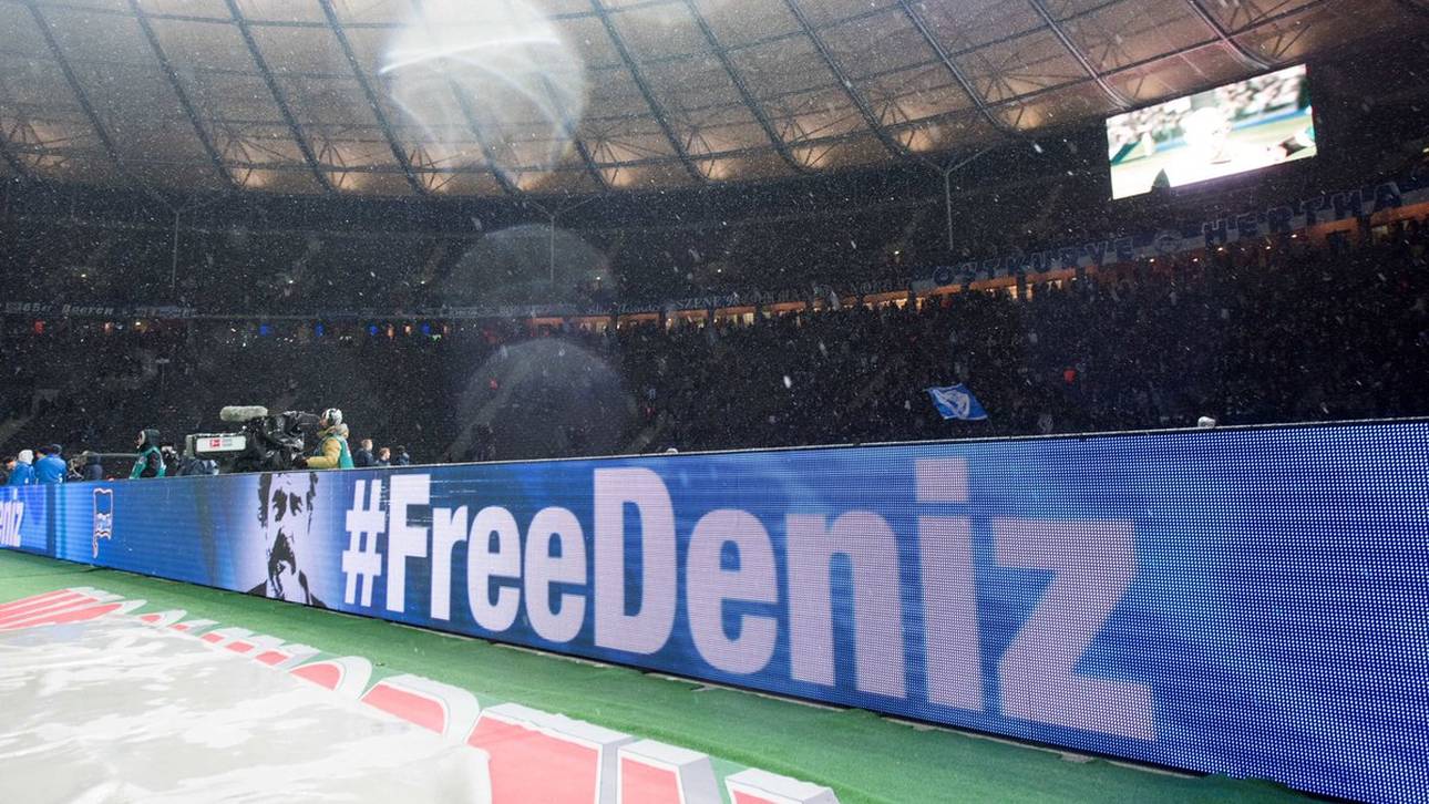 Hertha fordert Freiheit für Yücel