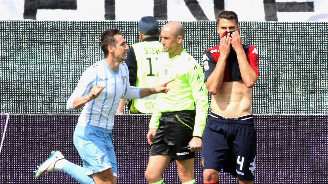 Klose trifft für Lazio, Juve souverän