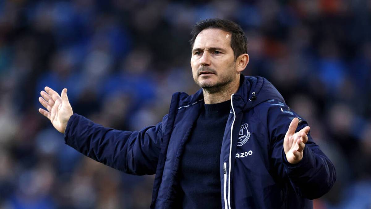 Frank Lampard steht mit dem FC Everton vor dem Abstieg