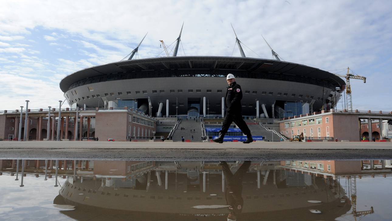 Russland: Stadion wird zu Problemfall