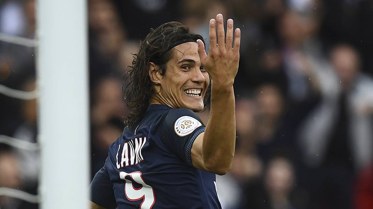 Doppelpack! Cavani Europas Bester