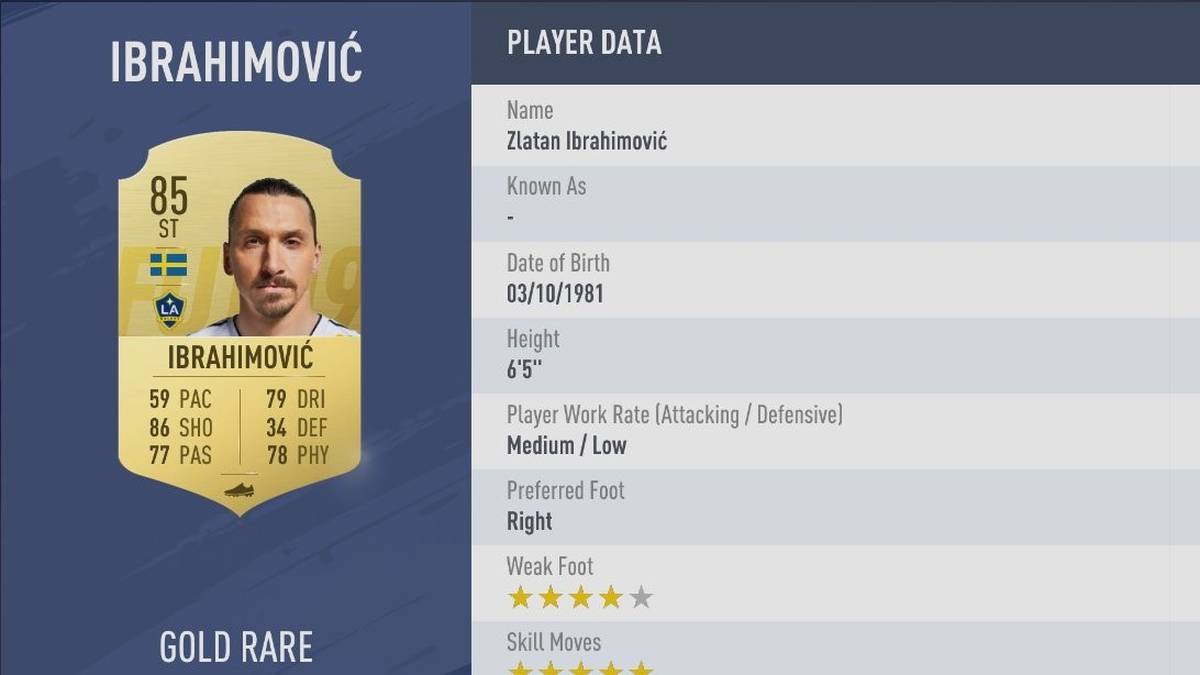 Platz 10: Zlatan Ibrahimovic