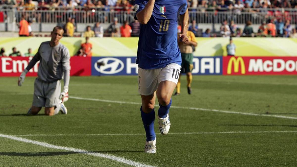 FRANCESCO TOTTI: 59 Spiele, 9 Tore, Weltmeister 2006