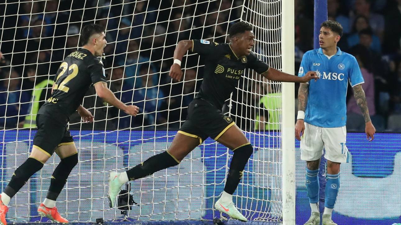 Neapel patzt: Titelkampf spitzt sich zu