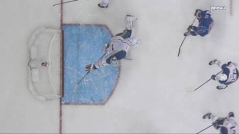 Die Buffalo Sabres überrollen die New York Rangers im Madison Square Garden, der Held des Abends ist jedoch Buffalo-Torhüter Ukko-Pekka Luukkonen. 