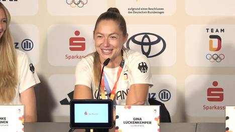 Die deutsche Sprinterin Gina Lückenkemper sieht vor dem anstehenden Staffel-Lauf der Frauen ein Luxusproblem und spricht über ihren eigenen Zustand.