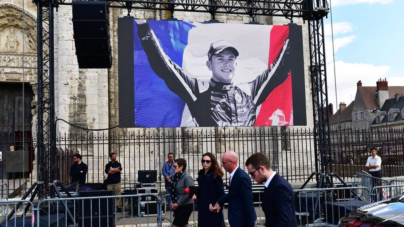 F1 gedenkt verunglücktem Hubert