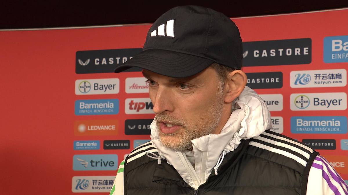Bayerns Trainer Thomas Tuchel reagiert angesäuert auf die Frage, ob er sich vor dem Topspiel bei Bayer Leverkusen mit der Taktik verpokert hätte.