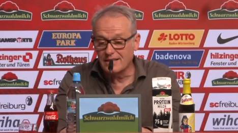Nach dem Münchner Wechselfehler im Spiel gegen Freiburg äußert sich Trainer Christian Streich zu dem Einspruch der Breisgauer und deren Beweggründen. 