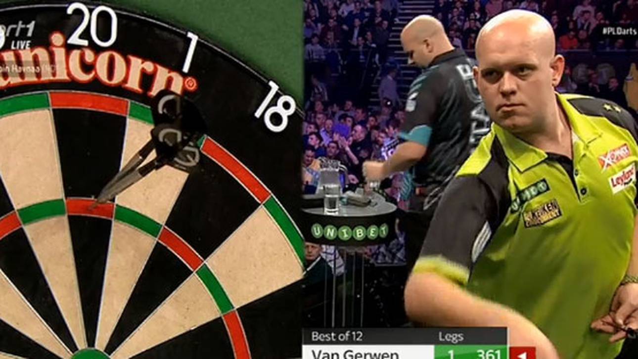Van Gerwen zerlegt den Weltmeister