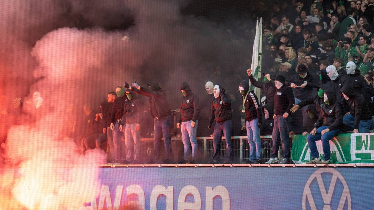Die Fans des VfL Wolfsburg haben die Schnauze voll