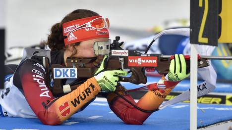 Laura Dahlmeier hat bei der Biathlon-WM Silber bereits in der Tasche