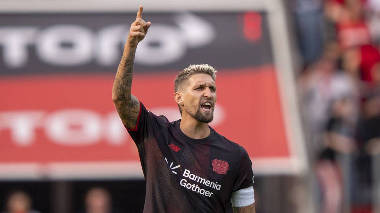 Robert Andrich ist bei Bayer Leverkusen wieder der Leader im Mittelfeld