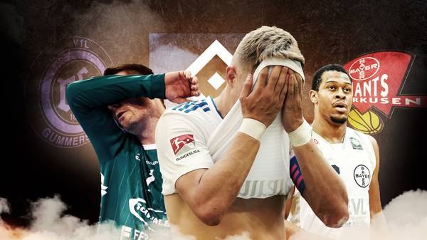 Abgestürzte Traditionsvereine mit VfL Gummersbach, Hamburger SV und Bayer Leverkusen Handball