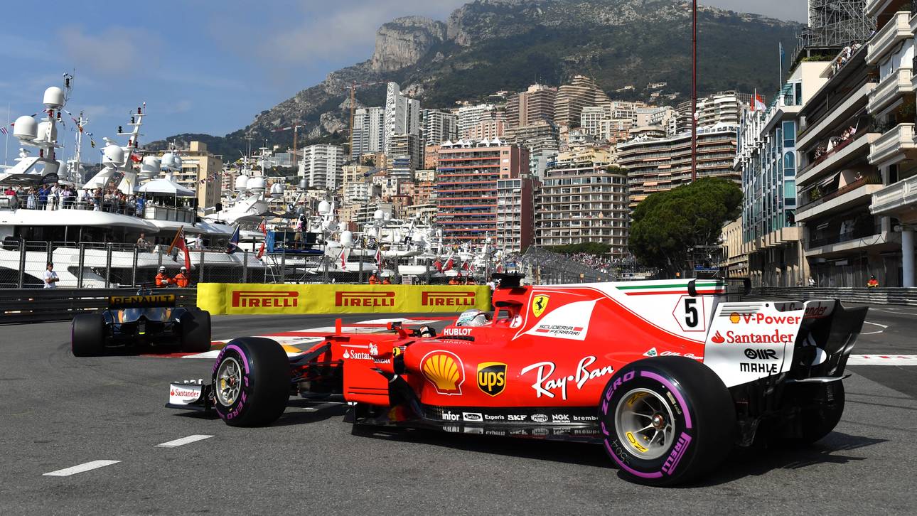 Vettel diktiert Tempo im Fürstentum