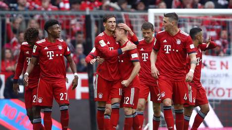 Der FC Bayern legte im Meisterschaftskampf vor