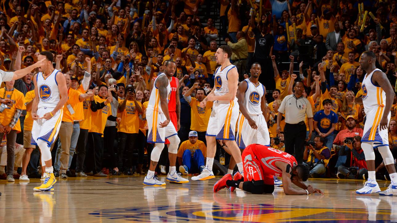 Warriors ringen Harden nieder