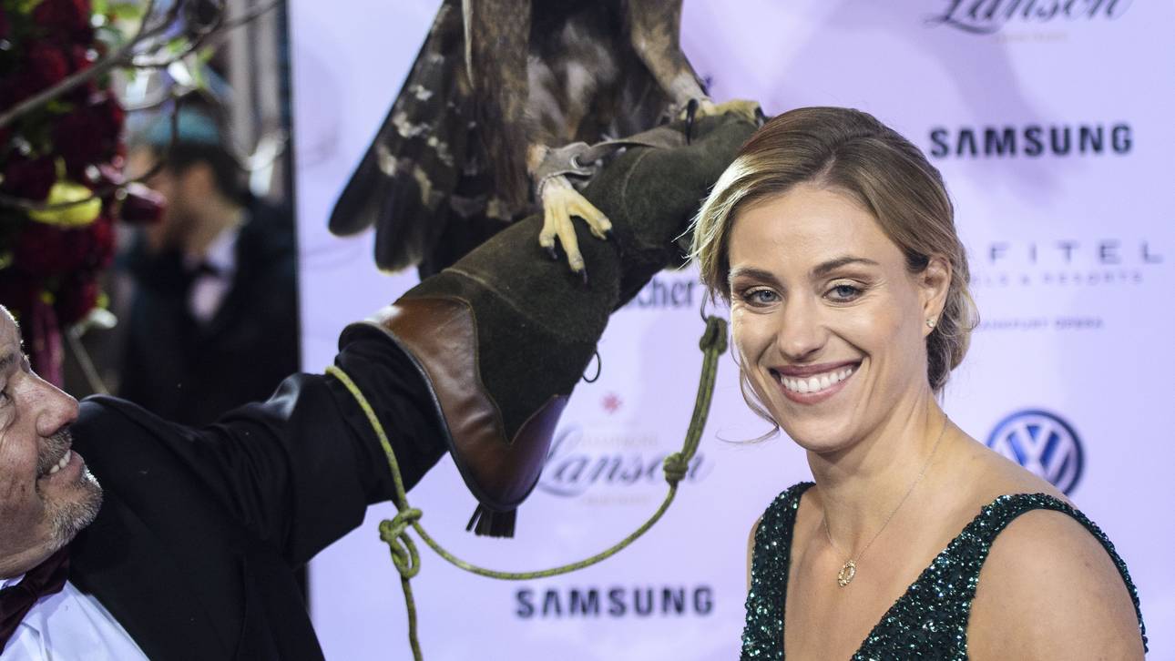 Angelique Kerber wurde als "Sportlerin mit Herz" ausgezeichnet