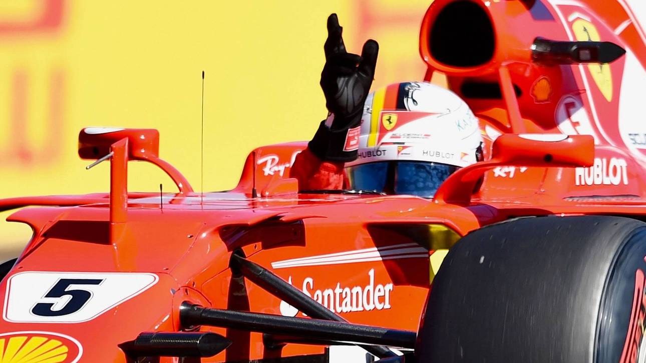 Ferrari und Vettel wieder auf Kurs