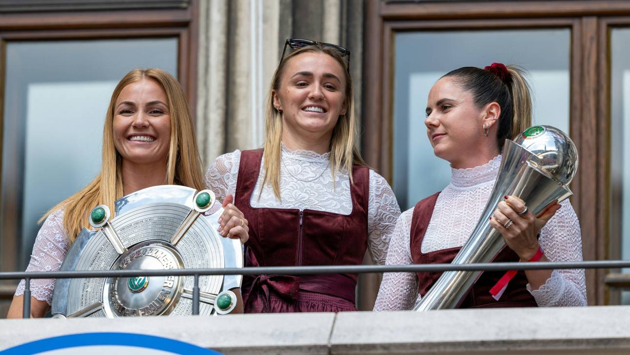 Eigene Meisterfeier für Bayern-Frauen