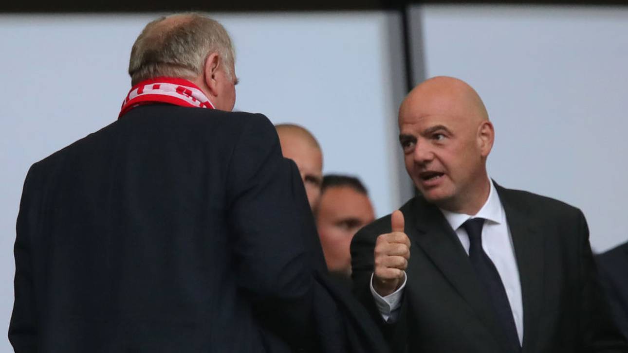 FIFA-Boss Infantino adelt Hoeneß