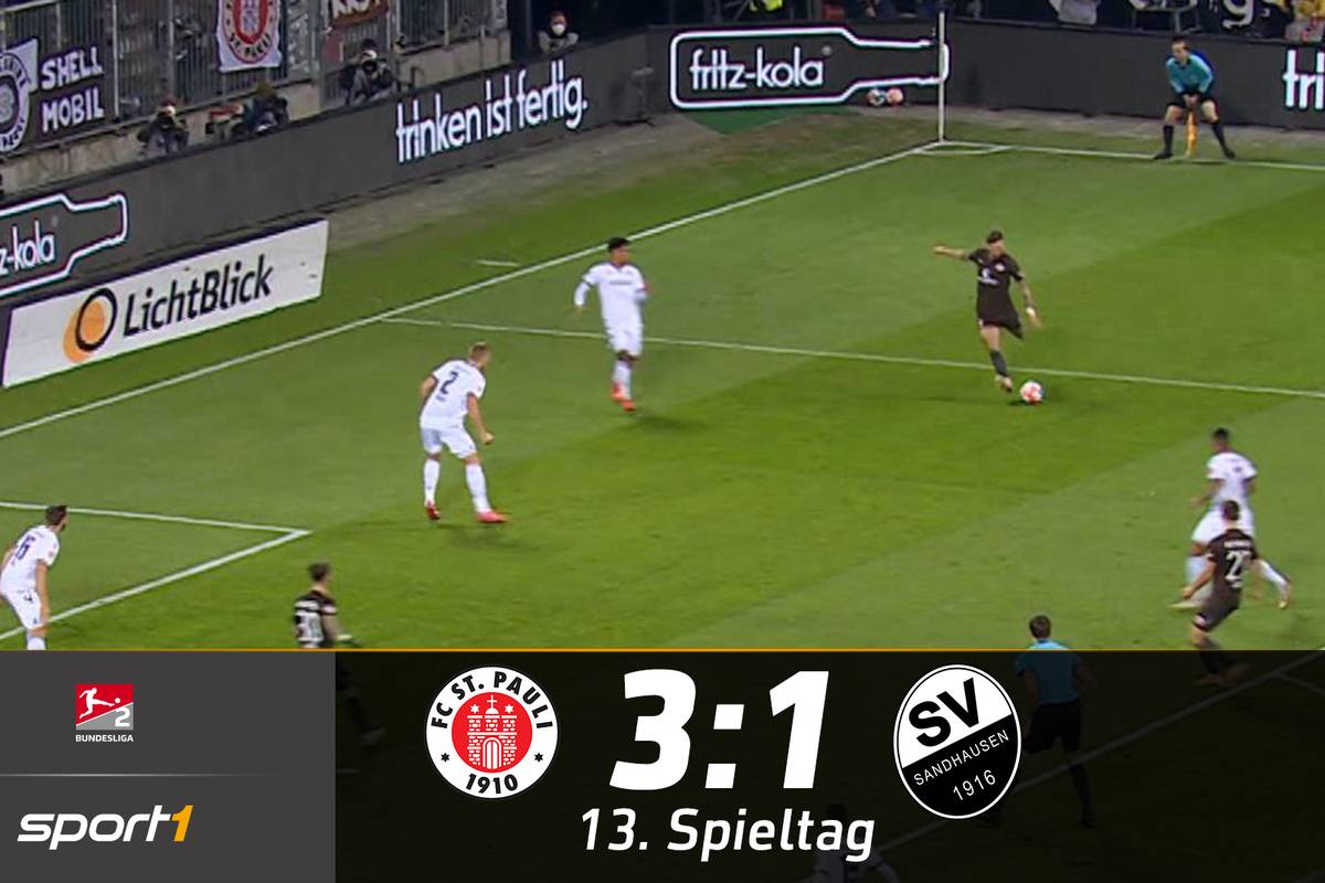 Burgstallers Traumschlenzer: St. Pauli wieder Tabellenspitze