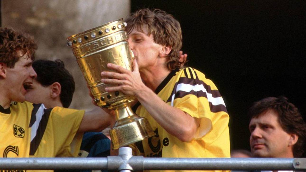 Frank Mill wurde mit dem DFB-Pokalsieg 1989 zur Klublegende des BVB