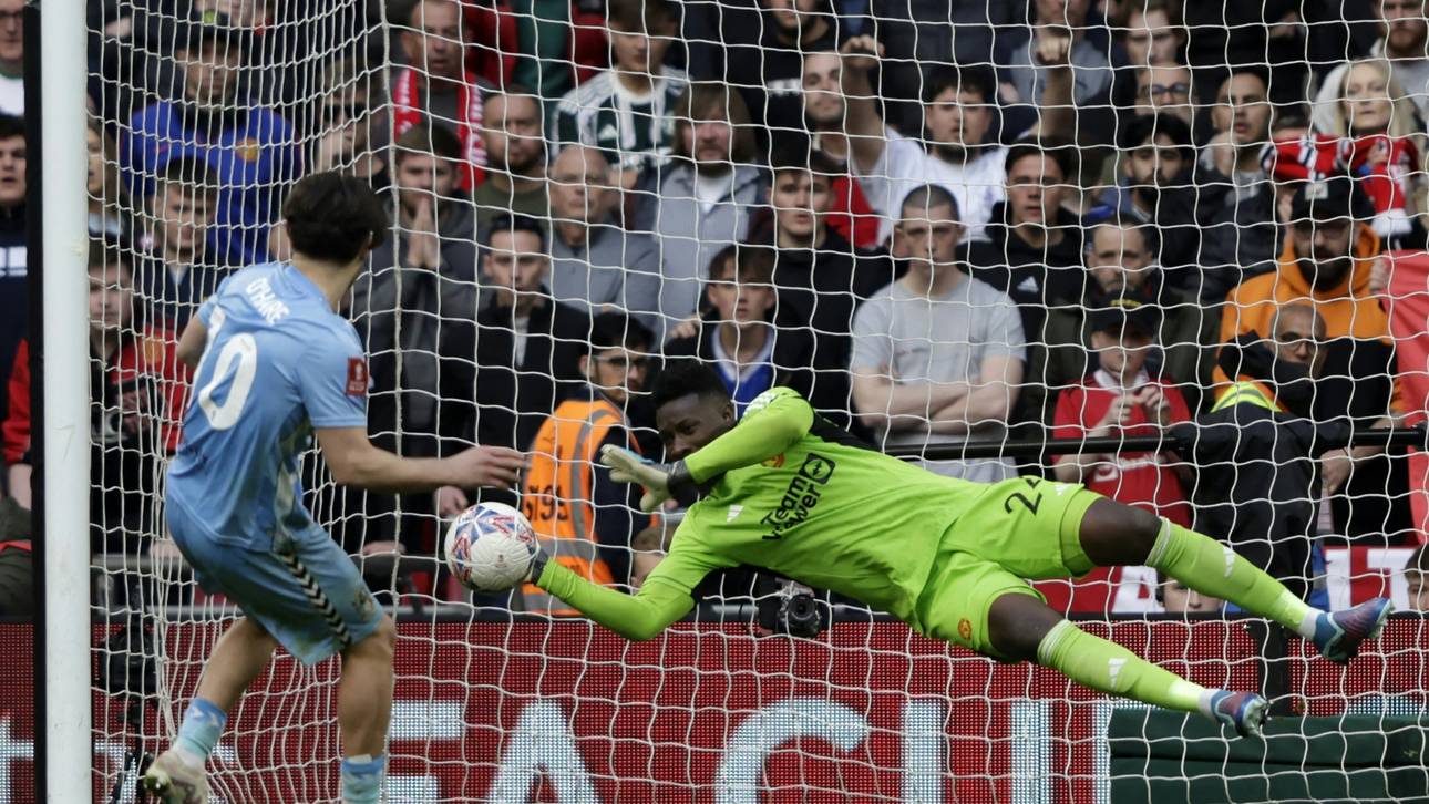 Wahnsinn in Wembley: United zittert sich ins FA-Cup-Finale