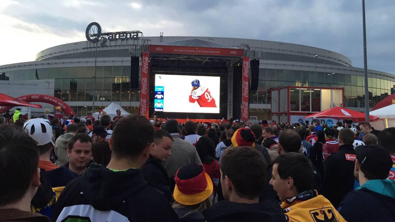 Die Fanmeile in Prag