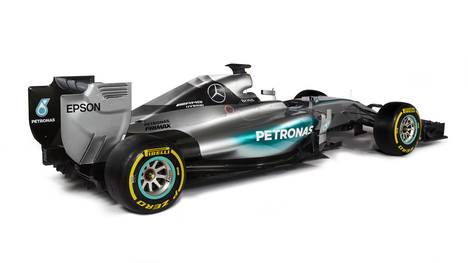 Der neue Mercedes-Bolide heißt F1 W06 Hybrid