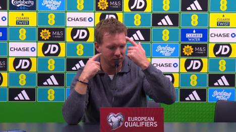 Bundestrainer Julian Nagelsmann spricht nach dem Spiel in Nordirland über den DFB-Nachwuchs und warnt vor einem zu frühen Hype.