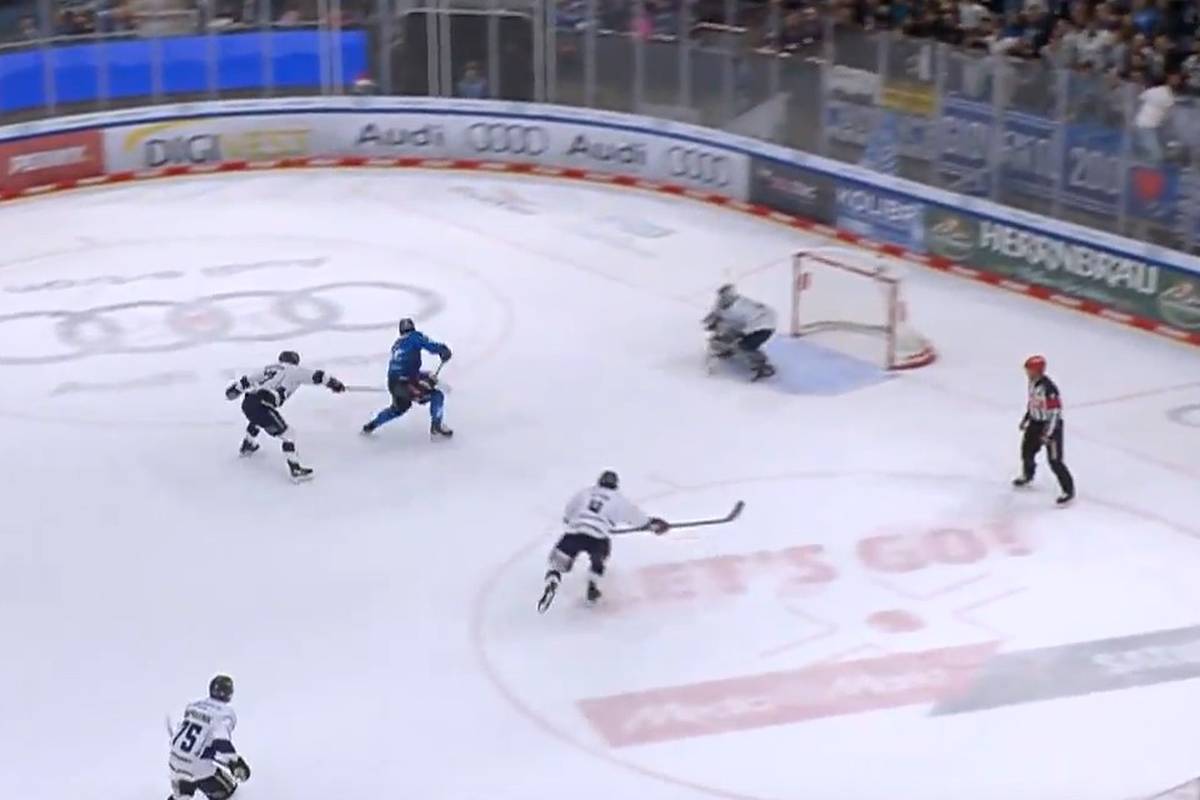 Torpremiere führt ERC an die Tabellenspitze