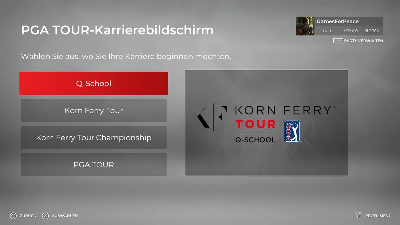 In der Review ging es auf der Q-School mit der Karriere los