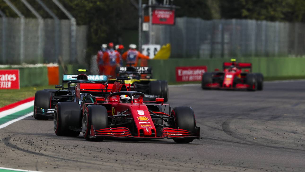 Vettel-Wrackteil beeinflusst Rennen