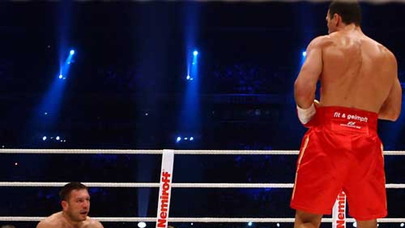 Der "weiße Tyson" geht schon in der zweiten Runde zu Boden