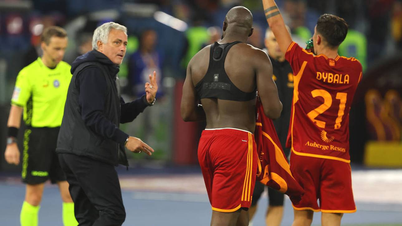 Mourinho-Szene mit Lukaku geht viral