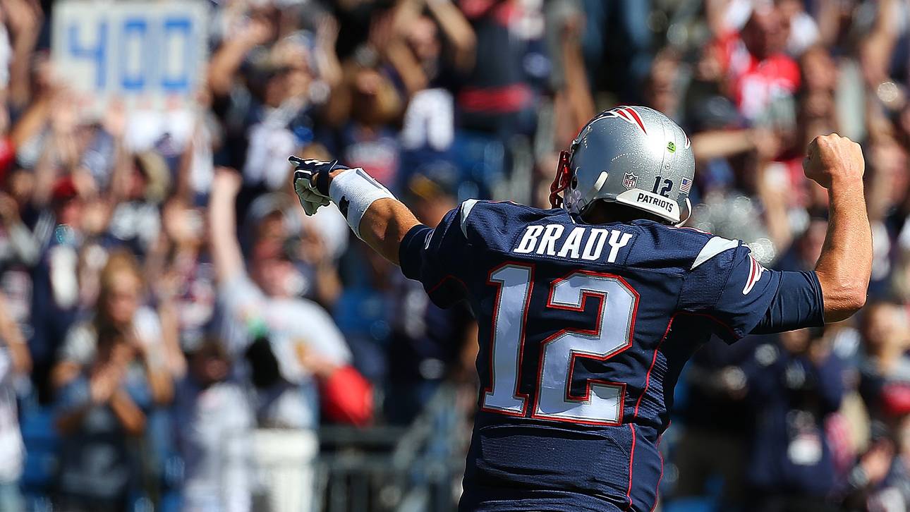 Brady mit historischem Touchdown-Pass