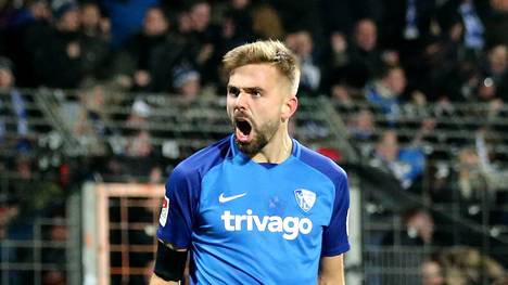 Lukas Hinterseer erzielte sein zehntes Saisontor für den VfL Bochum