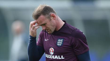 Wayne Rooney droht gegen Estland auszufallen