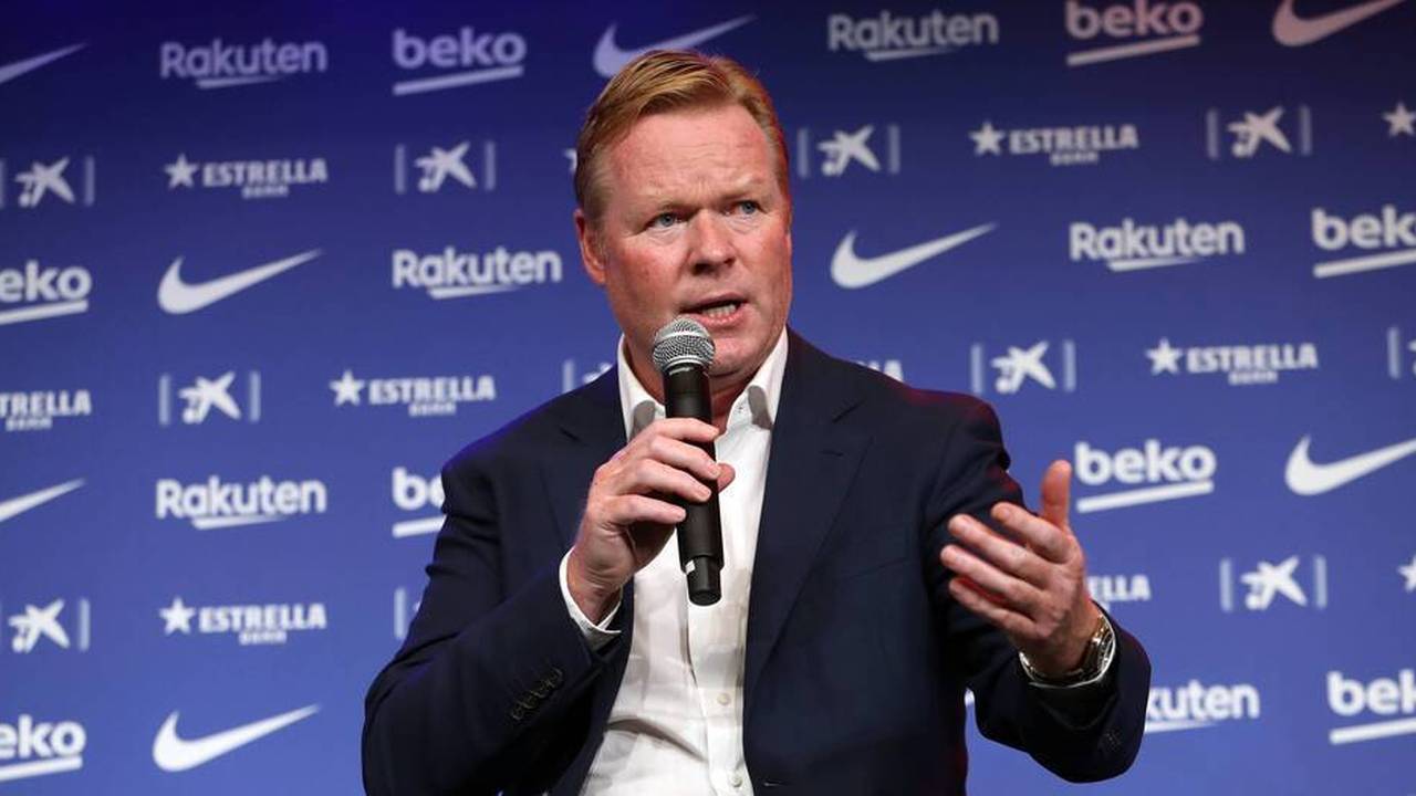 Newsflash: Barca-Trainer Ronald Koeman droht Sperre