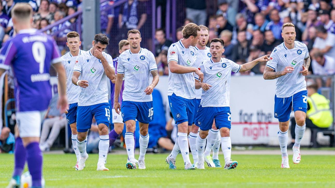 Dank Traumtor: KSC siegt gegen Osnabrück